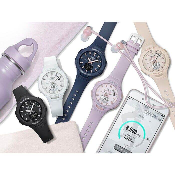 casio-baby-g-bsa-b100-1adr-บลูทูธ-ของแท้-ประกันศูนย์-cmg