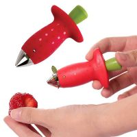 Strawberry Hullers Strawberry Corer Stem Remover Fruit Leaf Remover Tomato Stalks Fruit Vegetable Tools Kitchen Accessories