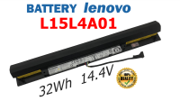 LENOVO แบตเตอรี่ L15L4A01 ของแท้ (สำหรับ IdeaPad 100-14IBD, 110-14ISK, 300-14ISK, 300-15ISK, 300-17ISK L15S4A01 ) Lenovo Battery Notebook แบตเตอรี่โน๊ตบุ๊ค เลอโนโว