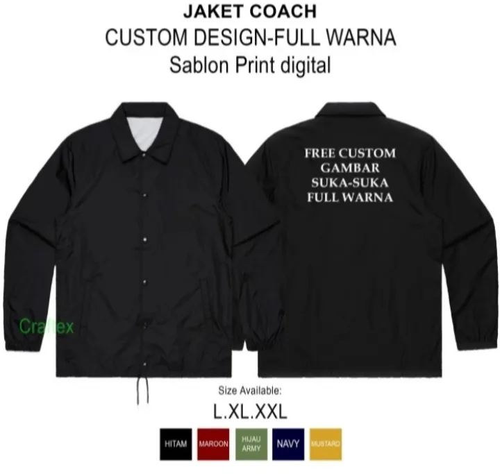 custom jaket coach