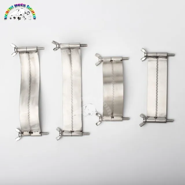 Ear Cropping Guide Clamp With Teeth Pitbull Dog Ear Cropping Tools Veterinary Instruments