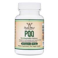 PQQ Double Wood Supplements 20 mg. บรรจุ 60 แคปซูล (Pyrroloquinoline quinone)