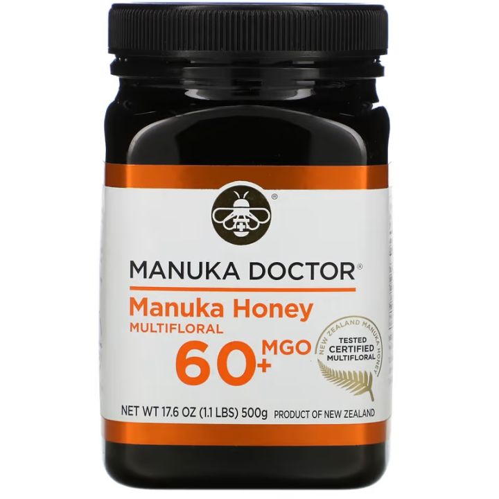 [PRE-ORDER] MANUKA HONEY MULTIFLORAL MGO 60+ 500G BY MANUKA DOCTOR ...