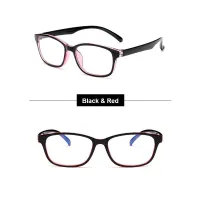 แว่นตากรองแสง เลนส์บลูบล็อค+เลนส์ออโต้ ผู้หญิง ผู้ชาย แว่นกรองแสง สีฟ้า แฟชั่น เล็กกรอบแว่นตา ออกแดดเปลี่ยนสี