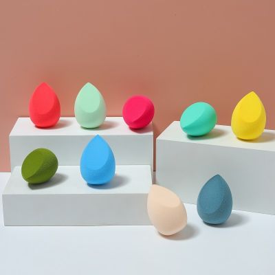 【CW】✲  Non-latex Droplets Do Not Eat Cosmetics Dry and Wet Dual-use Egg Air Cushion Sponge Puff  Makeup