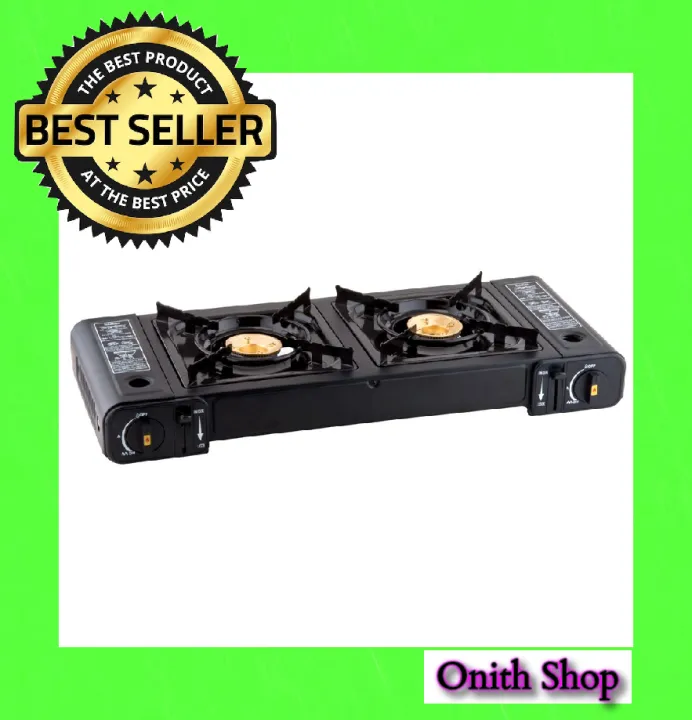 ONITH SHOP Authentic Choice 2Burner High Performance Butane Countertop