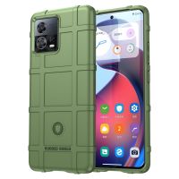 SmartPhonemall For Motorola Edge 30 Fusion Full Coverage Shockproof TPU Case(Green)