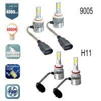 หลอดไฟหน้า H11 9005 Led สีขาว6000K ชุดสำหรับฮอนด้าไฟหน้ารถ Civic 2016 2023 Cr V 2015 2023นักบิน2007 2018