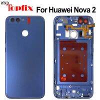 ใหม่ประตูหลังที่อยู่อาศัยสำหรับ Nova 2แบตเตอรี่ด้านหลังที่เปลี่ยนฝาครอบสำหรับ Nova2 PIC-AL00 PIC-L09ฝาหลัง L29รูป