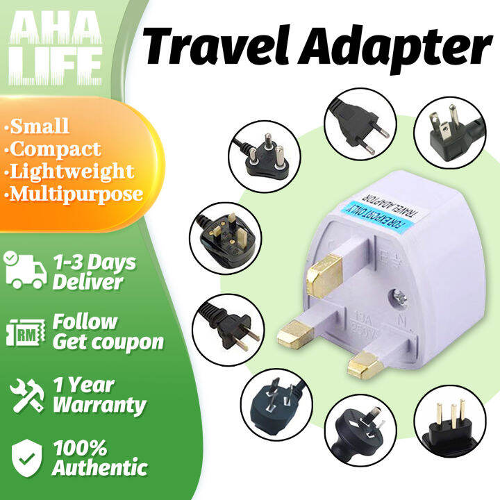 Travel Adapter Plug Socket Malaysia Universal Adapter Plug Socket 3 Pin