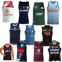 rugby jersey singlet 2023 Broncos Parramatta Eels sharks Bulldogs cowboys St George Dragons Rabbitohs PANTHERS NSW QLD Maroons