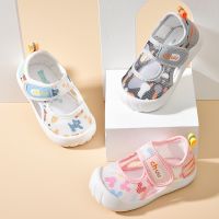 Infant Toddler Shoes Kids Boys Light Weight Sandals for Baby Girls Non-slip Soft Rubber Sandals Children Mesh Pre-walker Shoes