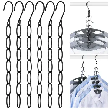 Maximize Closet Space with 6pcs Heavy Duty Clothes Hanger