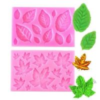 【Ready Stock】 ✗☞◆ C14 Silicone Maple Leaf Mold Fondant Cake Silicone Mold DIY Chocolate Mold Cake decoration mould Ice model Hand made soap mould Aroma gypsum mold candle mould Baking mould