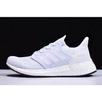 Original UltraBo0st 20 Consortium Triple White EF1042สำหรับขาย Casaul Running Walk รองเท้ารองเท้าผ้าใบกีฬารองเท้า