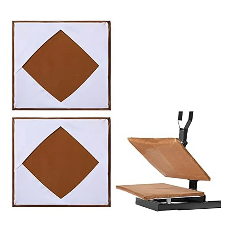 2 PCS Heat Press Platen Wrap Cover, Heat Resistant Protector for Protecting  Sublimation Heat Pressing Machine