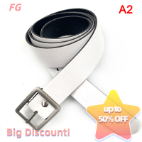 ?【Lowest price】FG เข็มขัดชุดเดรสผู้หญิงเข็มขัดหนังหัวเข็มขัดสี่เหลี่ยม