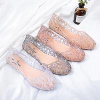 【CW】New 2022 Summer Women Sandals Breathable Shoes Crystal Jelly Nest Crystal Sandals Female Flat Sandal Breathable Comfort Shoes