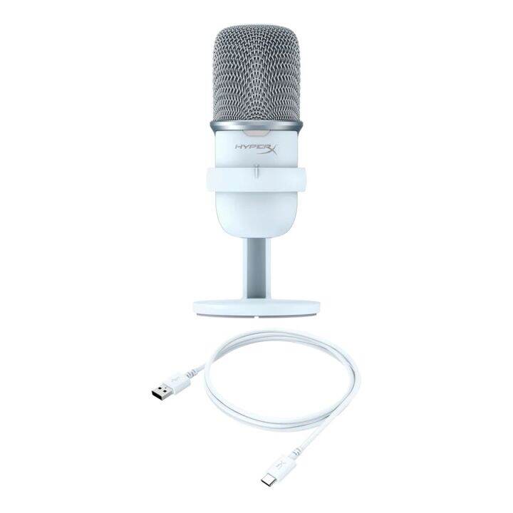 hyperx-solocast-usb-microphone-white-ไมโครโฟน-สีขาว-ของแท้-ประกันศูนย์-2ปี