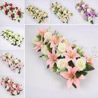 ✽№۩ 【AG】18Pcs Artificial Flowers Fashion Delicate DIY Artificial Rose Lily Flowers for Household