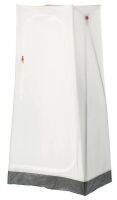 VUKU Wardrobe, white, 74x51x149 cm (วูคู ตู้เสื้อผ้า, ขาว, 74x51x149 ซม.)