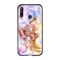 UCUCโทรศัพท์เคสสำหรับหัวเหว่ยHonor Y7PปลอกกรณีสำหรับชายฝาครอบเกมMLBB Glossyกระจกเทมเปอร์กลับMo-Bile Le-Gendstเคสโทรศัพท์