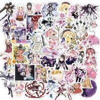 hotx【DT】 10/30/50PCS Anime Magical Madoka Cartoon Sticker Skateboard Luggage Helmet Children Decoration Wholesale