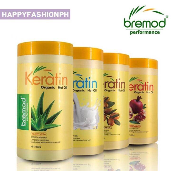 ins Bremod Keratin Organic Hot Oil 1000ml good for hair loss and frizzy hair and hair