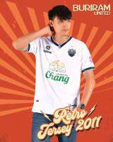 เสื้อบุรีรัมย์ Retro Jersey Away 2011 ของแท้จากสโมสร สีขาว BURIRAM UNITED FOOTBALL CLUB ORIGINAL NEW WITH TAG