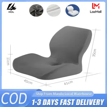 PurenLatex Chair Lumbar Pillow Support Seat Cushion Memory Foam