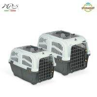 MPS SKUDO OPEN Pet Carrier กล่องใส่สุนัขและแมว สำหรับใส่สัตว์เลี้ยง พร้อมที่เปิดด้านบนและด้านข้าง