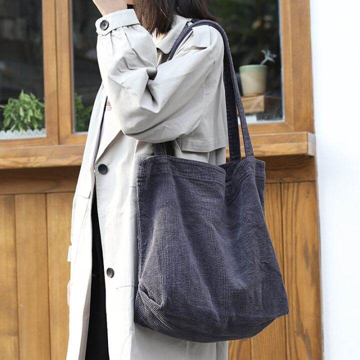 hylhexyr-hot-selling-woman-shopping-hand-bags-solid-color-fashion-casual-simple-retro-corduroy-tote-shoulder-bag