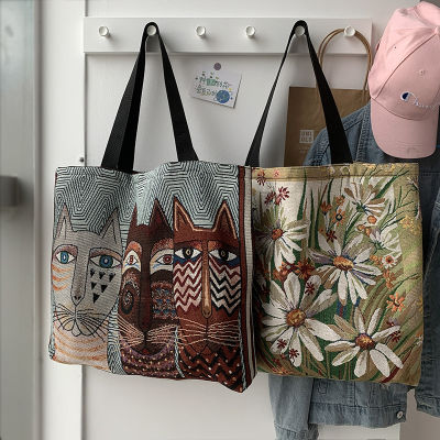 New Style Shopping Bag Eco-Friendly Bag Grocery Bags Tote Shoulder Handbag Shoulder Handbag Shopping Bag