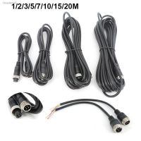 ☜ 1/3/5/10/15/20M 4 Pin core male to female Aviation Extension Video connector power Cable for car Truck Bus Monitor Camera wire