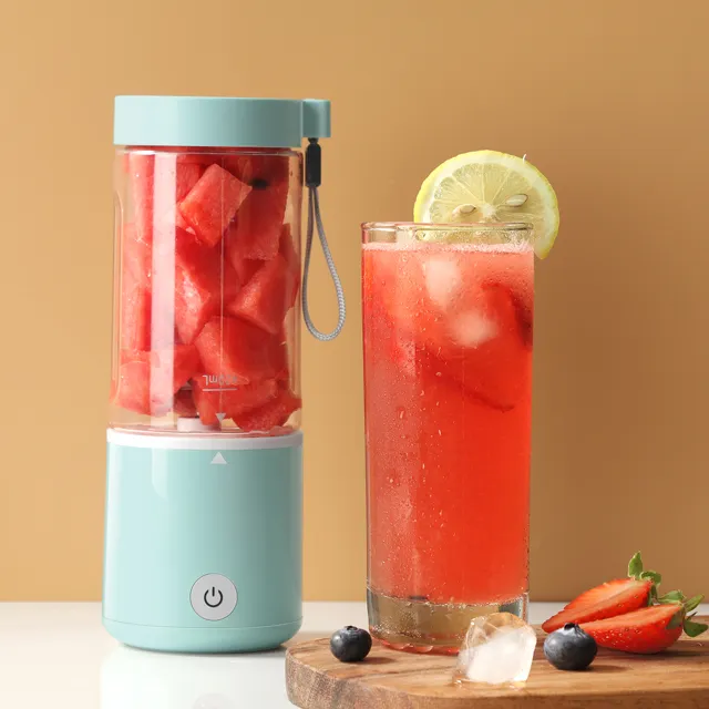 Wireless Portable Blender TypeC Mixer Juicer Machine Food Processor