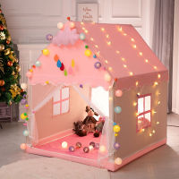 Childrens Tent Blue Pink Dream House Lantern Decoration Game Toys Tent For Kids