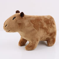 Kawaii Capybara Plush Toys Realistic Stuffed Doll Soft Comfortable Skin-friendly Plush Toy for Kids Birthday Childrens Day Gifts