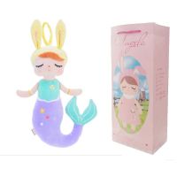 with Original bag Metoo Mermaid angela new style unique Gifts Sweet Cute Angela rabbit doll Metoo baby plush doll for kids girls