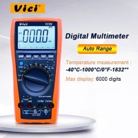 VICI-Multímetro Digital De Rango Automático VC99 3 6/7, Medidor De Capacitancia De Resistencia De Corriente De Voltaje CC Y CA, Amperímetro, Voltímetro,Voltímetro