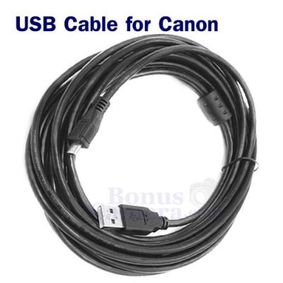 สายยูเอสบี ต่อกล้องแคนนอน PowerShot G1X III,G5X,G7X II,G9X,G9X II,SX70 HS,SX720 HS,SX730 HS,SX740 HS,SX620 HS เข้ากับคอมฯ ใช้แทน Canon IFC-600PCU USB cable