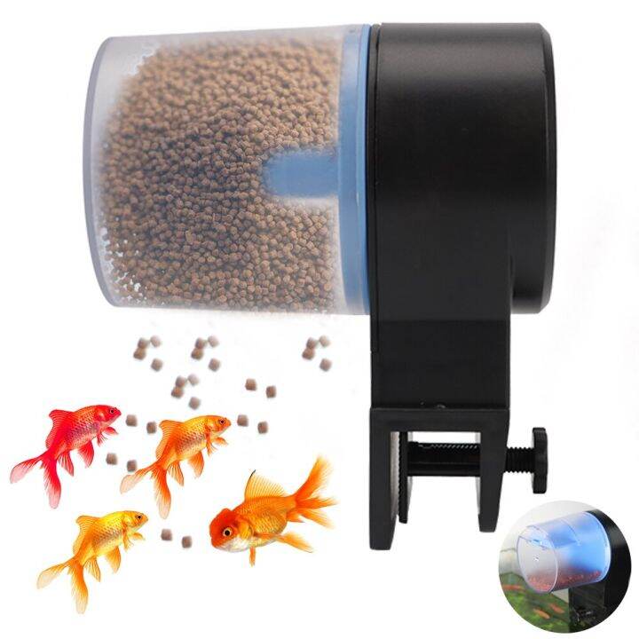 1 Smart Timing Aquarium Fish Feeder 8/12/24 Hours Auto Fish Feeder