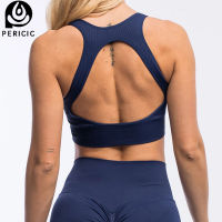 Pericic Seamless Top Backless ไม่มีกระดูกหญิงชุดชั้นในสตรี Cropped Tank Top Jogging ผู้หญิง Crop Top Sportwear