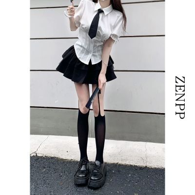 ☫▩✆ Black layered puffy pleated skirt for women in autumn and winter high-waisted A-line short skirt petite skirt cake skirt autumn