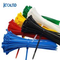 5*200mm Releasable Cable Tie Colored Plastics Reusable Loop Wrap Nylon Zip Ties Bundle Ties Cable Management