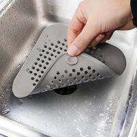 Kitchen Filter Sink Anti-blocking Strainer Silicone Bathtub Stopper Shower Sink Drains Cover Hair Catcher Bathroom Accessories