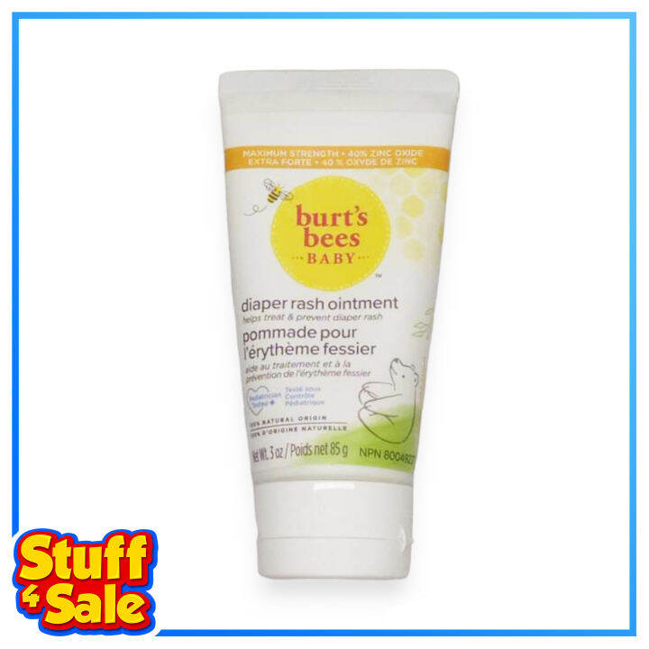 Burt's Bees Baby 100 Natural Diaper Rash Ointment 3oz 85g Lazada PH