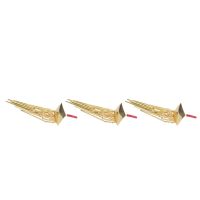 3X Metal Tassel Long for Women Gold Plated New Party Jewelry Bijoux Street Style Earrings