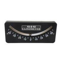 45-0-45 Clinometer มุมส้น10-0-10 Clinometer ความละเอียดสูงสำหรับเรือที่ทันสมัยติดตั้งบนหัวกั้น