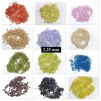 CZ 2.25mm พลอย CZ Diamond แพ็ค-60,100เม็ด ,เพชรรัสเซียสี . CZ 2.25mm Colors- 60,100 pcs Pack.