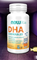 Fish Oil / DHA Kids 60 Chewables by NOW FOODS